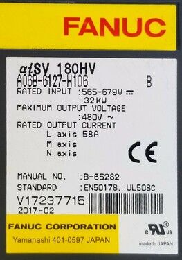 FANUC A06B-6127-H106 | In Stock Ships Overnight FANUC A06B-6127-H106 | In Stock Ships Overnight